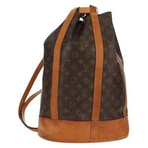 LOUIS VUITTON Monogram Randonnee GM Shoulder Bag M42244 LV Auth yk19637
